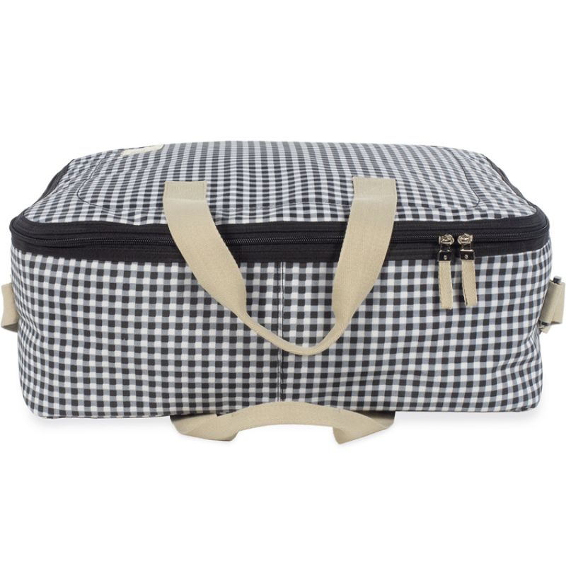 Valise de maternité I Love Vichy noir Walking Mum Produit 6