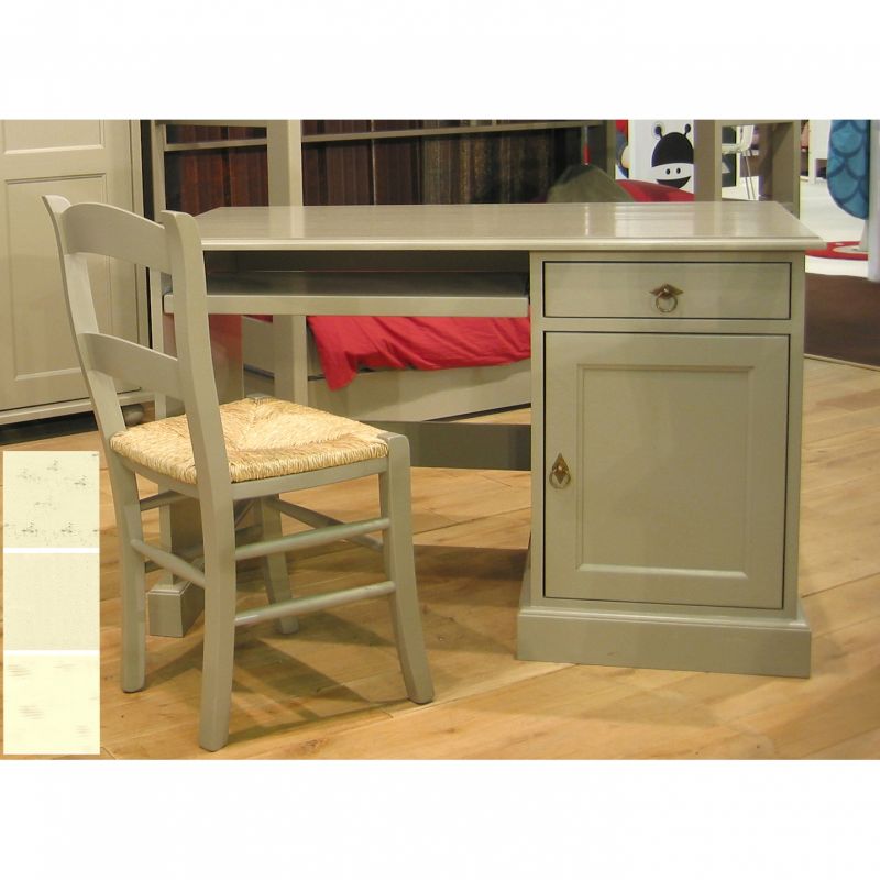 Bureau Eline finition laqué : usé - patiné - antique (12 teintes) Mathy by bols