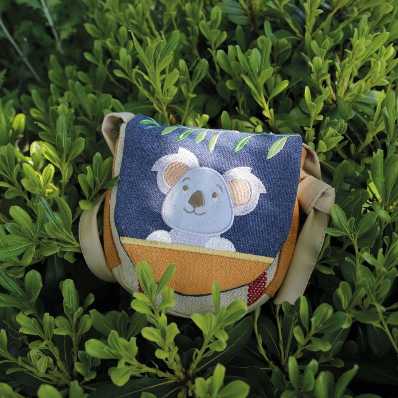 Sac bandoulière enfant Les Copains d'abord Koala L'oiseau bateau Ambiance 2