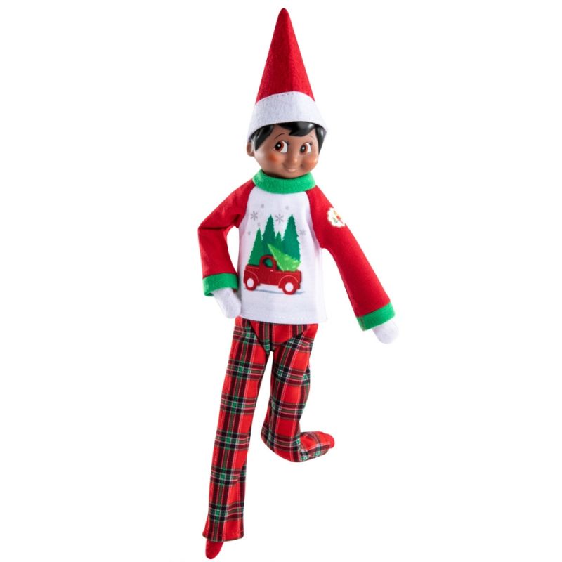 Pyjama arbre et ferme pour lutin farceur (23x10 cm) The Elf on the Shelf