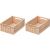 Variation Rose du produit Lot de 2 caisses de rangement Weston S Tuscany rose de la marque Liewood