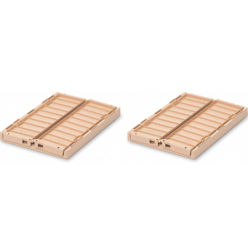 Lot de 2 caisses de rangement Weston S Tuscany rose Liewood Produit 3