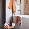 Cape de bain en éponge de coton Caramel (75 x 75 cm)  par Jollein