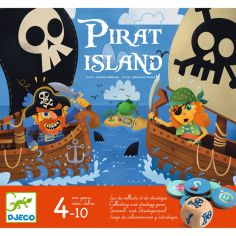 Jeu de collecte et de stratégie Pirat Island - Djeco