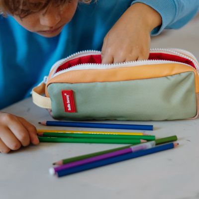 Trousse double compartiment Mini Safari