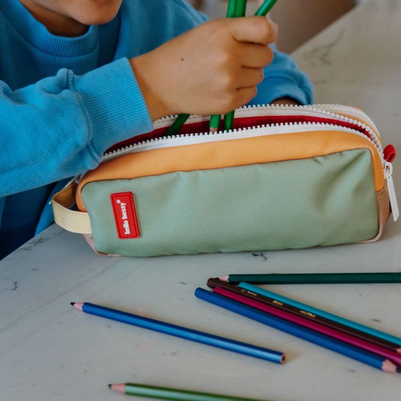 Trousse double compartiment Mini Safari Hello Hossy Ambiance 5