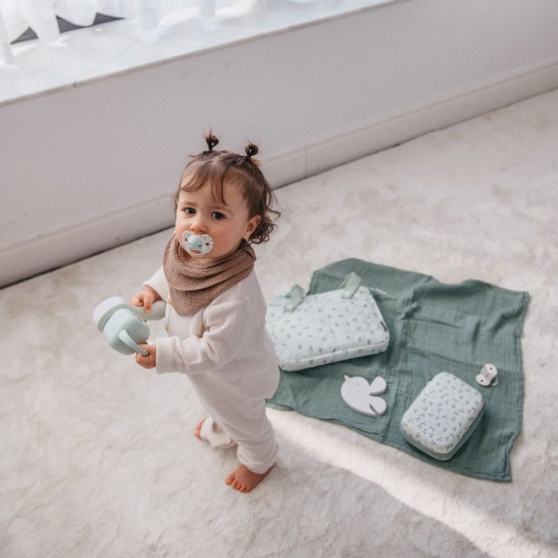 Range sucette duo Birdies Vert Suavinex Ambiance 3