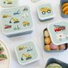 Lot de 4 boîtes à goûter Véhicules A Little Lovely Company Produit 6
