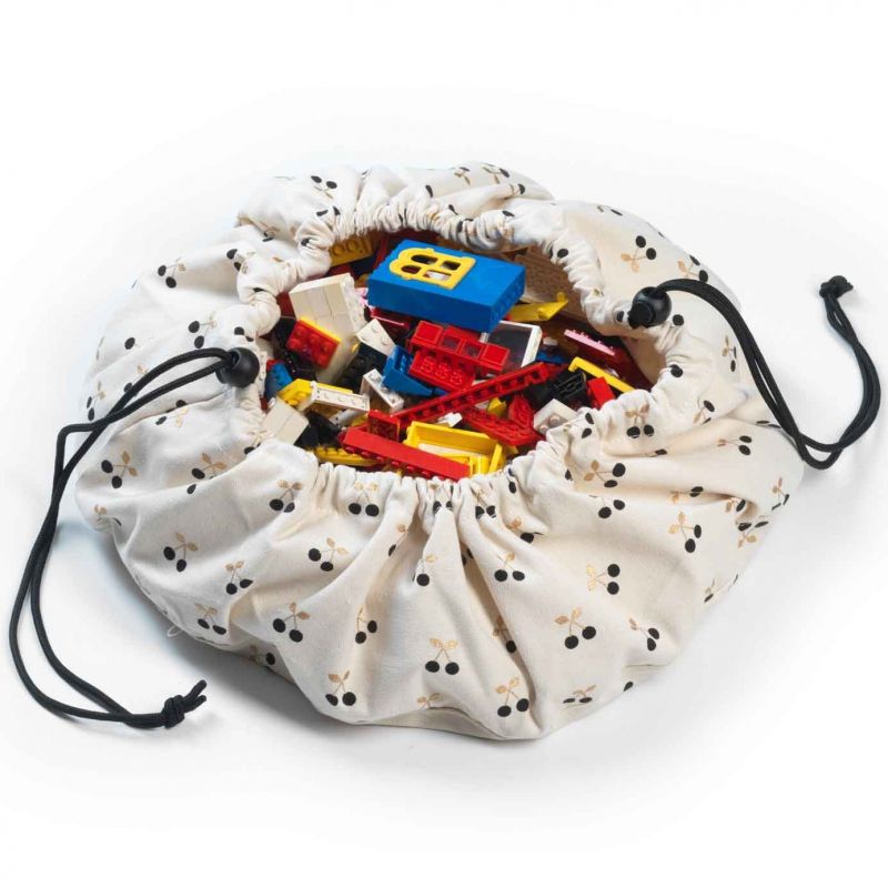 Sac à jouets 2 en 1 Noomad Mini Cherry Gold Play&Go Produit 1