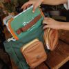 Snack bag isotherme Green Stripes Hello Hossy Ambiance 8