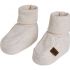 Chaussons bébé en coton bio Melange warm linen (0-3 mois) - Baby's Only