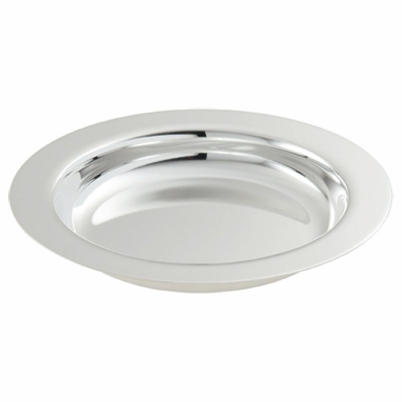 Assiette Mistral (métal argenté) Ercuis