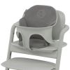 Set de 3 coussins pour chaise haute LEMO 2 Comfort Inlay Suede Grey mid grey Cybex Produit 2