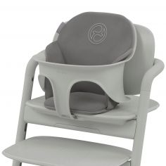 Set de 3 coussins pour chaise haute LEMO 2 Comfort Inlay Suede Grey mid grey