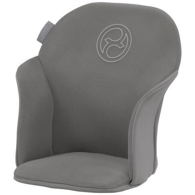 Set de 3 coussins pour chaise haute LEMO 2 Comfort Inlay Suede Grey mid grey Cybex