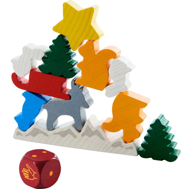 Animaux Noël à empiler Haba