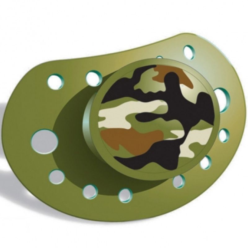 Sucette physiologique Camouflage (3 mois et +) Elodie Details