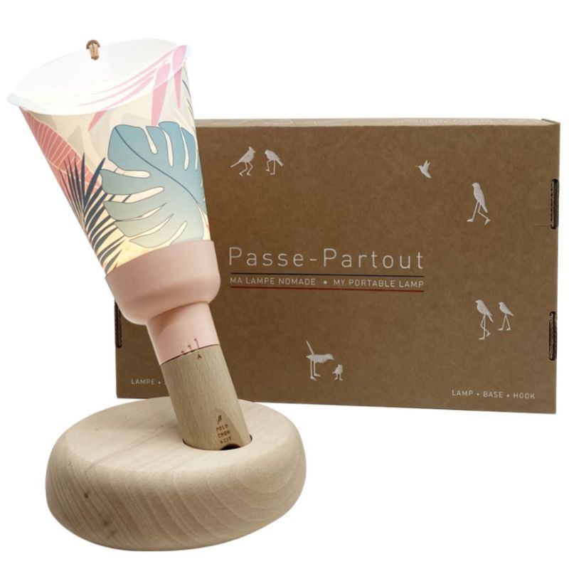 Coffret lampe nomade 5 en 1 - Tropical Mood - Rose poudré Maison Polochon Produit 1