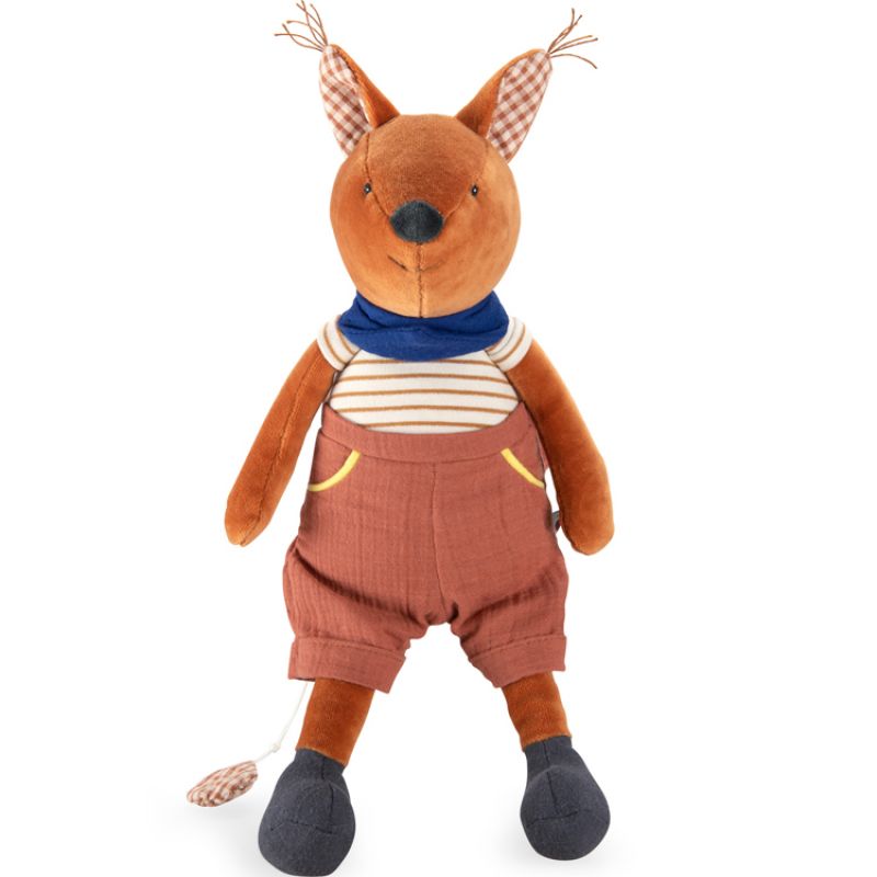 Harry l'écureuil musical Pomme des Bois Moulin Roty