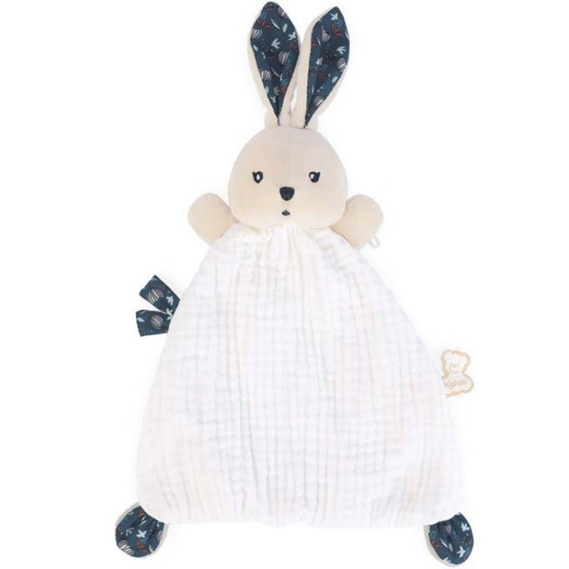 Doudou plat lapin blanc Nature K'doux Kaloo