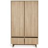 Armoire 2 portes Kyo Honey Ash Quax Produit 3