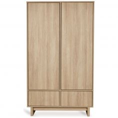 Armoire 2 portes Kyo Honey Ash - Quax
