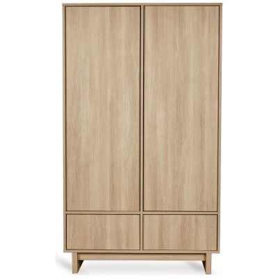 Armoire 2 portes Kyo Honey Ash Quax
