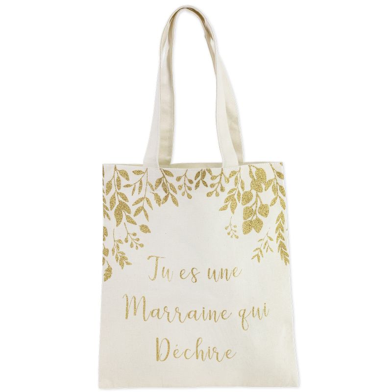Sac en lin Tu es une marraine qui déchire Arty Fêtes Factory