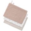 Lot de 3 gants de toilette en mousseline Lässig Produit 1