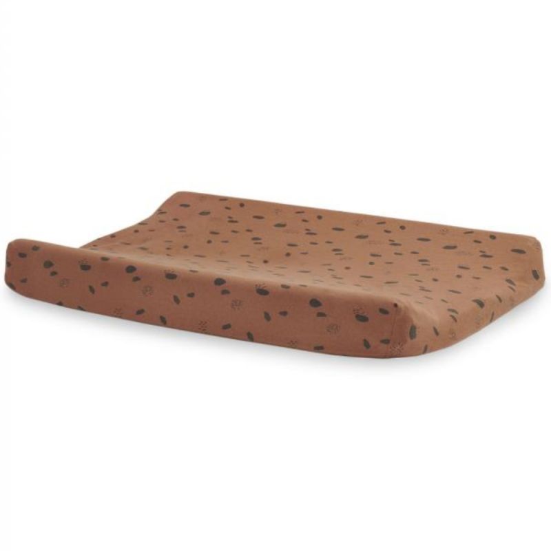 Housse de matelas à langer Spot caramel (50 x 70 cm) Jollein