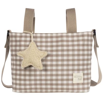 Sac à poussette Crossbody Caetana Sand - Reconditionné Walking Mum