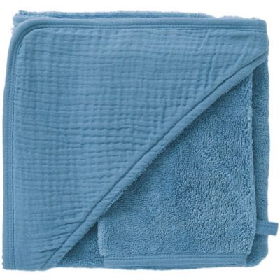 Cape de bain bambou Pierre Bleue BB & Co