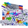 Trousse à colorier lavable et réutilisable Dino avec 10 feutres Eatsleepdoodle Produit 1