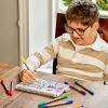 Trousse à colorier lavable et réutilisable Dino avec 10 feutres Eatsleepdoodle Ambiance 9