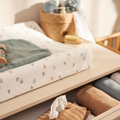 Housse matelas à langer en jersey On the Go (50 x 70 cm) (Jollein) - Image 1