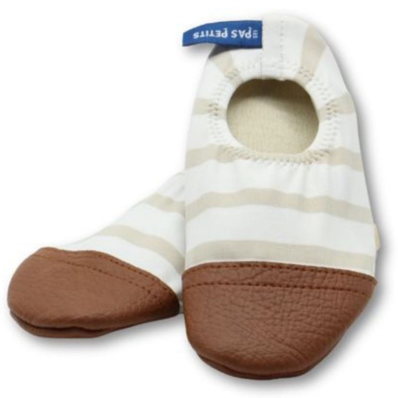 Chaussons d'eau Les Petits Marins Camel (6-12 mois) Les Pas Petits Produit 1