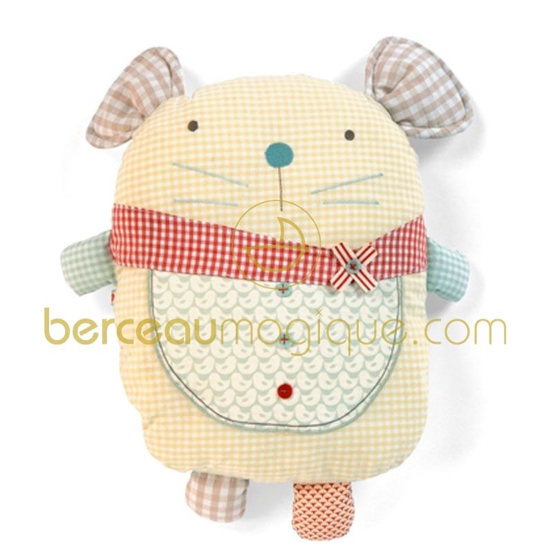 Coussin brodé Lucie la Souris (36 x 29 cm) Mamas and Papas