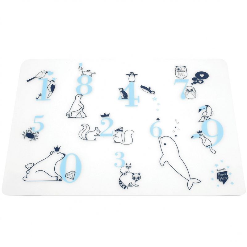 Set de table à colorier Apprendre à compter Super Petit