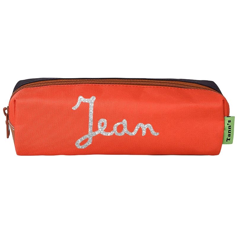 Trousse Tann's personnalisable orange Les Griottes