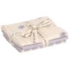 Lot de 3 langes mousseline Tiny Team lilas pastel (60x60 cm) Lässig Produit 3