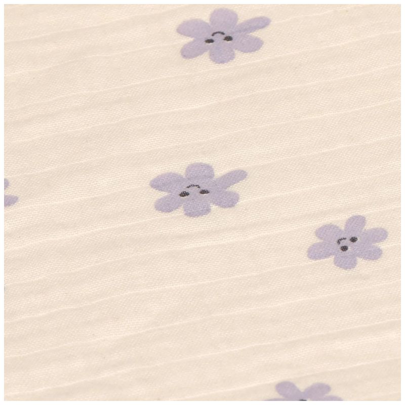 Lot de 3 langes mousseline Tiny Team lilas pastel (60x60 cm) Lässig Produit 6