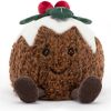 Peluche Amuseable Pudding de Noël (17 cm)  par Jellycat