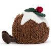 Peluche Amuseable Christmas Pudding (17 cm)  par Jellycat