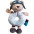 Doudou anneau hochet ours Lazare l'aviateur (15 cm) - Sauthon Doudou anneau hochet ours Lazare l'aviateur (15 cm) - Sauthon