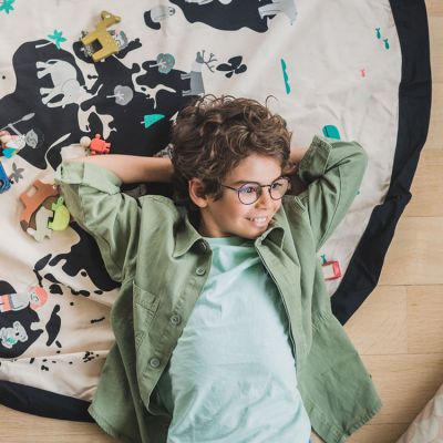 Sac à jouets 2 en 1 réversible Noomad Original Worldmap