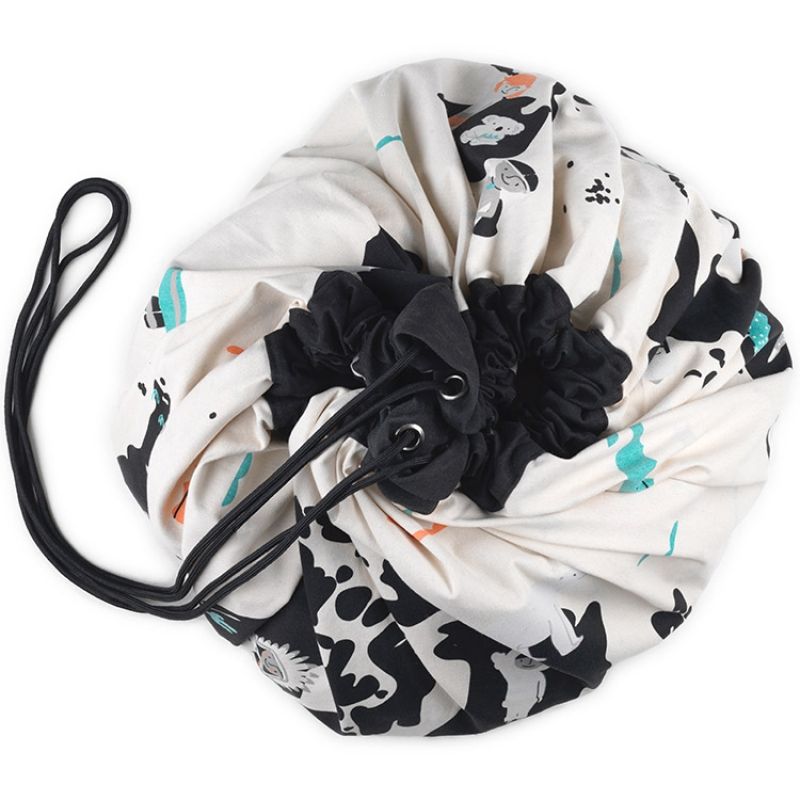Sac à jouets 2 en 1 réversible Original Print Worldmap Play&Go Produit 3