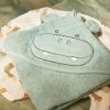 Cape de bain en éponge Hippo Happy (70 x 130 cm) Jollein Ambiance 9