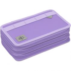 Trousse triple Spacy Unique lavande - Lässig 