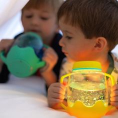 Bocal sensoriel jaune