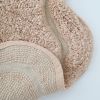 Tapis rond Sweet April Nude (110 cm) Nattiot Ambiance 5